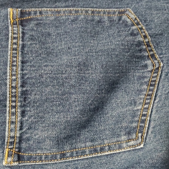 Lands' End jeans women's size 18 blue straight leg fit 3 - Picture 8 of 16